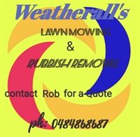 Weatherall's Lawnmowing and Rubbish Removal - Dirranbandi