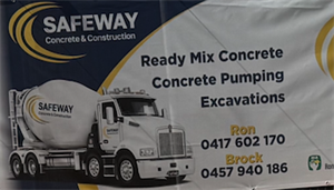 Safeway Concrete Construction Excavations - St George Q