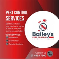 Bailey's Pest Control - Charleville