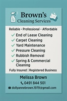Brown's Cleaning Services - St George & Dirranbandi
