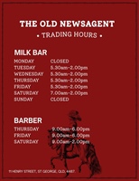 The Old Newsagent -Barber - St George
