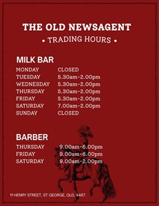 The Old Newsagent -Barber - St George