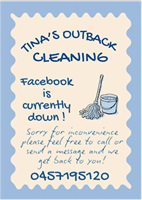 Tina's Outback Cleaning - Charleville
